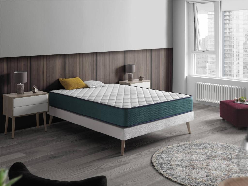 Matelas Ressorts Ensachés 160x190 Boislis Epaisseur 24 CM 7 zones de confort- Réducteur de point de pression VJOI94142