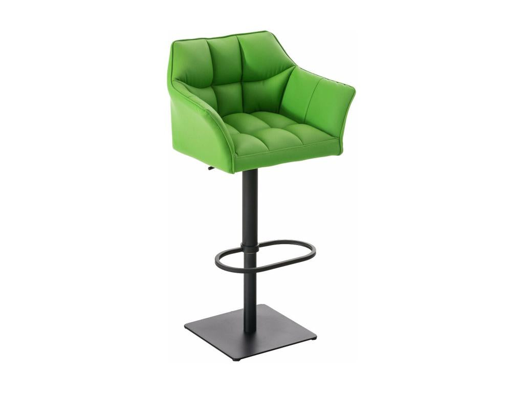 Tabouret de bar chaise métal argentée 64x45x88 cm 10 0004676 DBTL26010