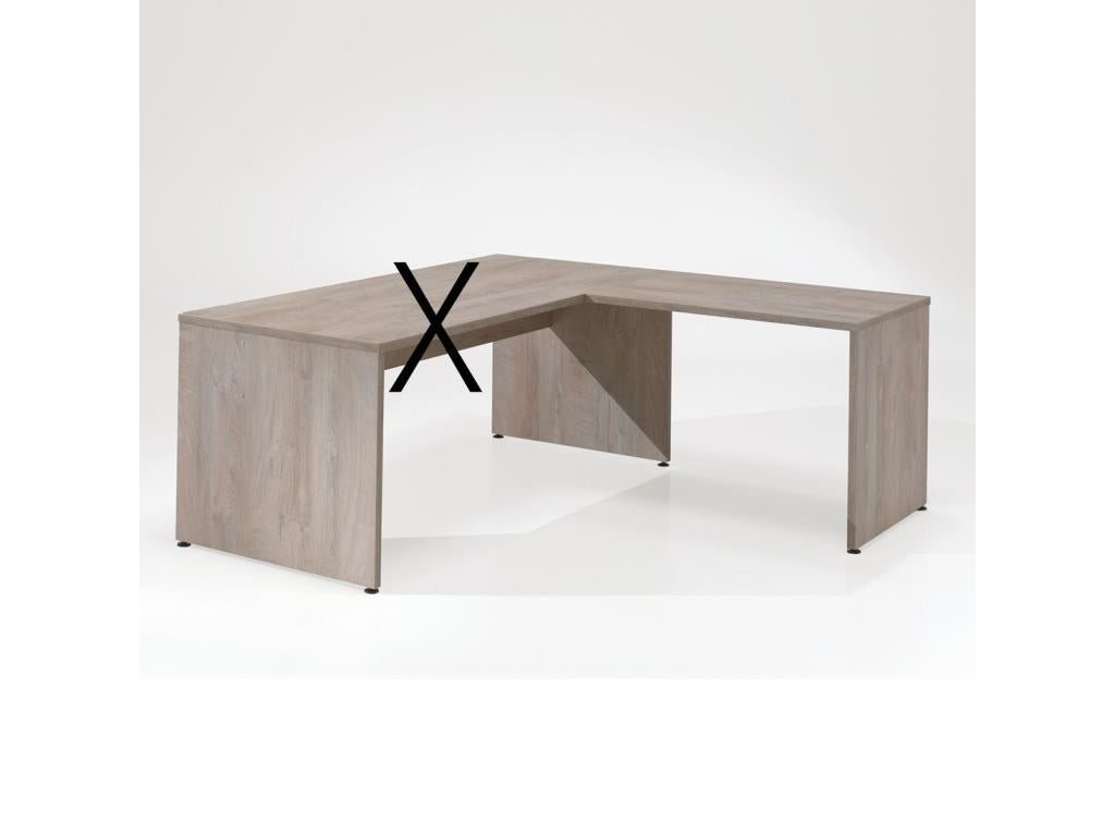 Retour pour bureau de la collection Boislis coloris chêne brut SSAE56473