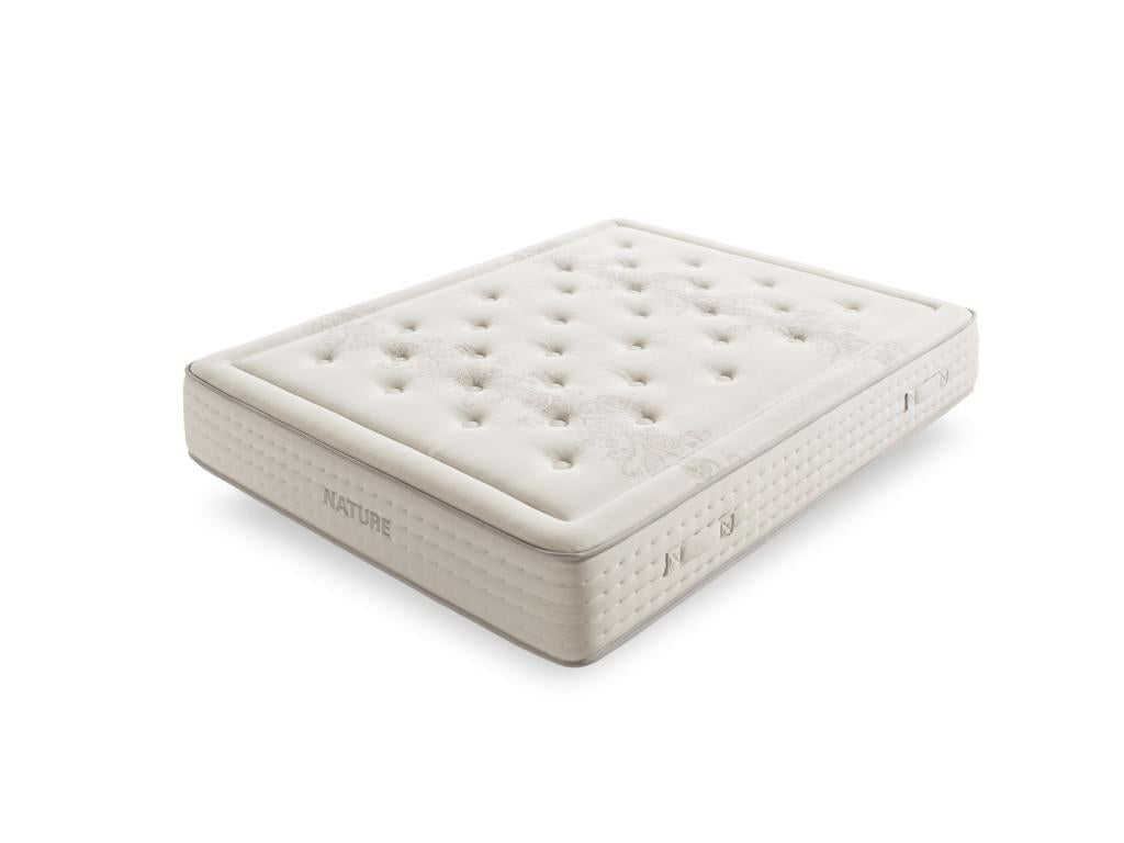 Matelas à Ressorts Ensachés Boislis Fait Main VIP Nature 80x200 Hauteur 30 /- 1 cm - Fermeté Moyenne - Haute AAHU90562