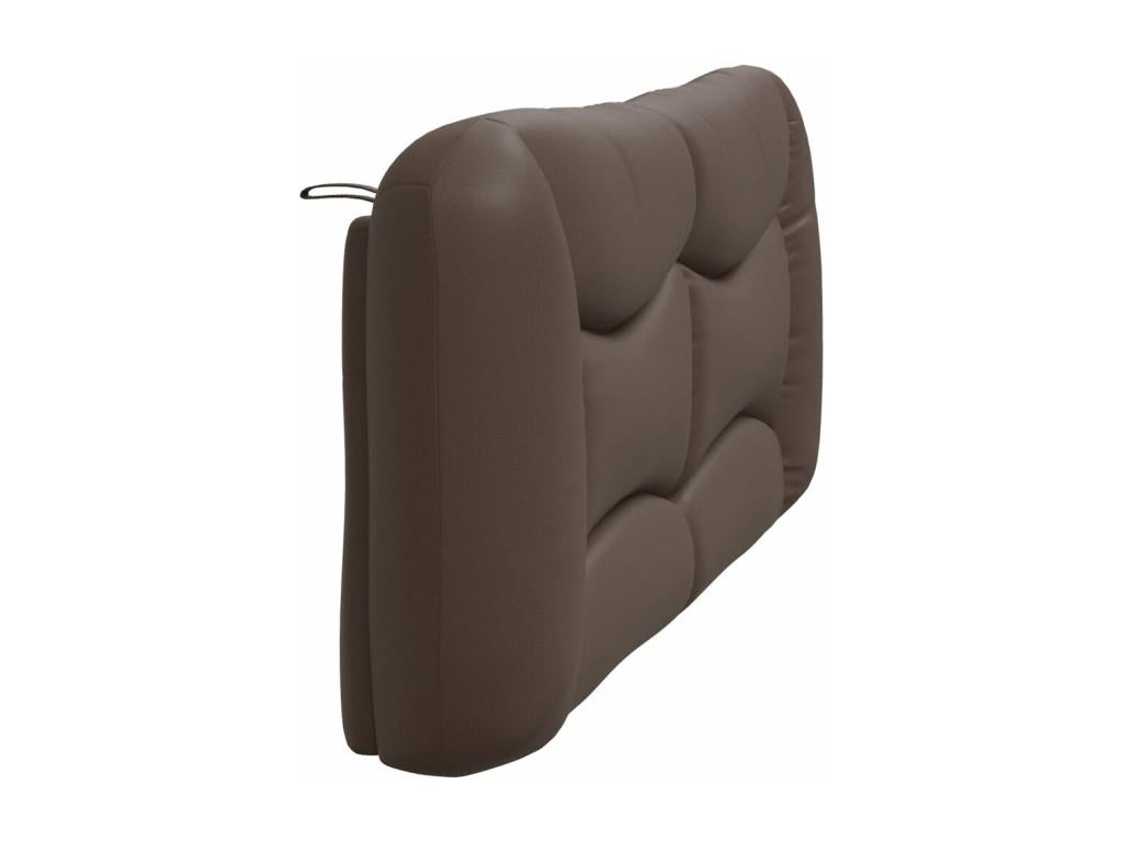 Coussin de tête de lit marron 180cm similicuir ZJED29005