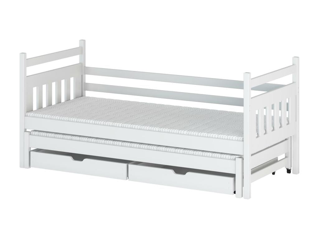 Lit enfant Boislis KSB013 80x170 cm Blanc UYEU79708