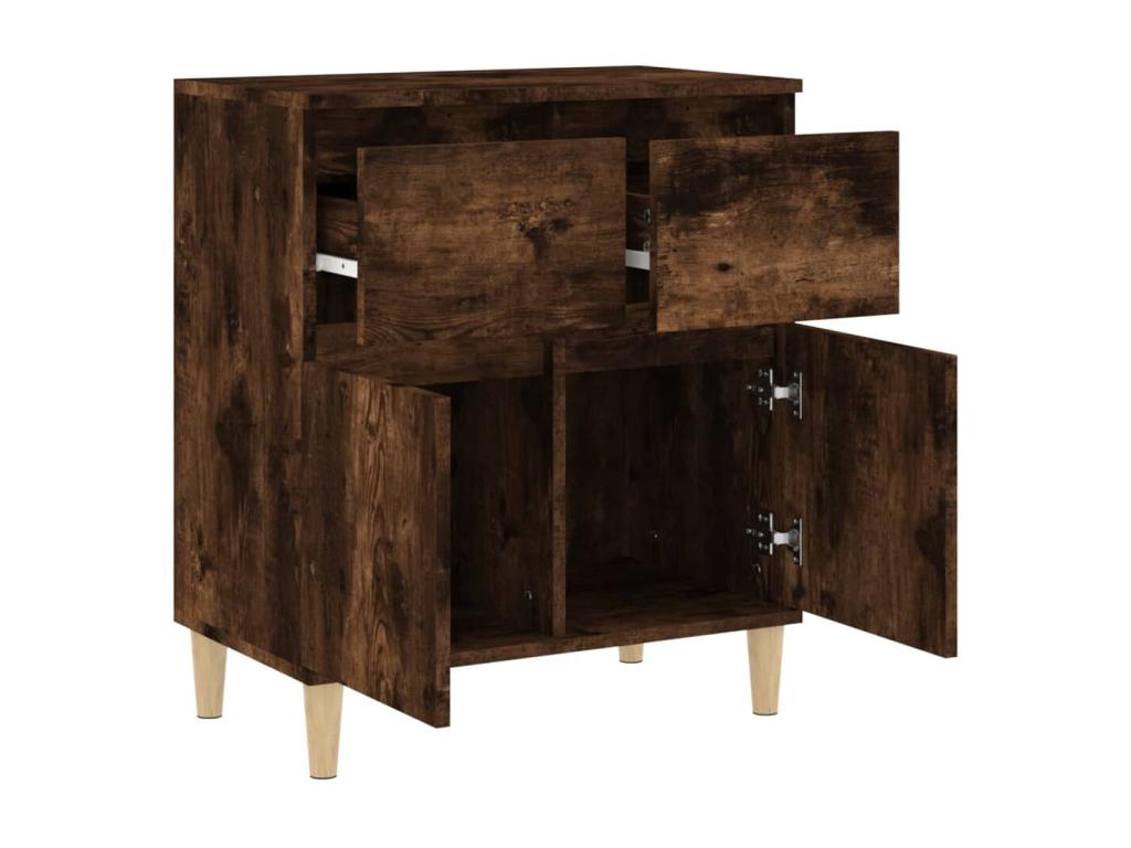 Buffet Chêne fumé 60x35x70 cm Bois d'ingénierie YHKV15078