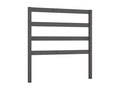Tête de lit Gris 81x4x100 cm Bois massif de pin RVOC44981