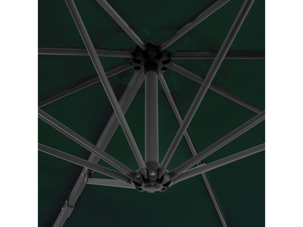 Parasol avec pied portable Vert CDEK85552