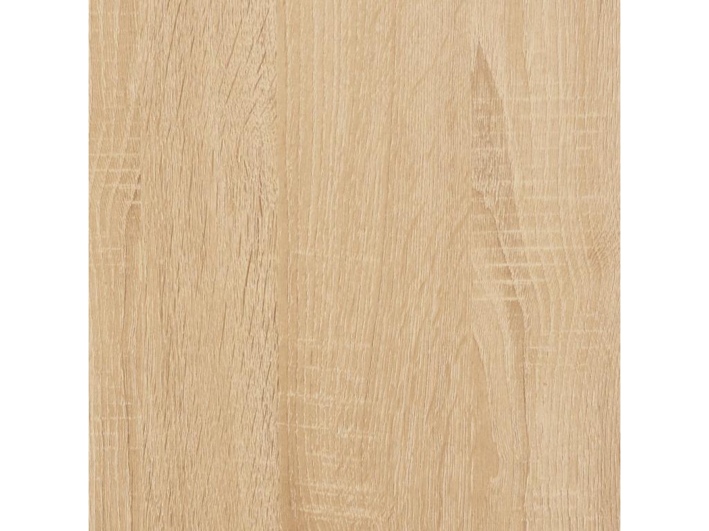 Table basse chêne Boislis 40x40x55 bois d'ingénierie AVWC15927