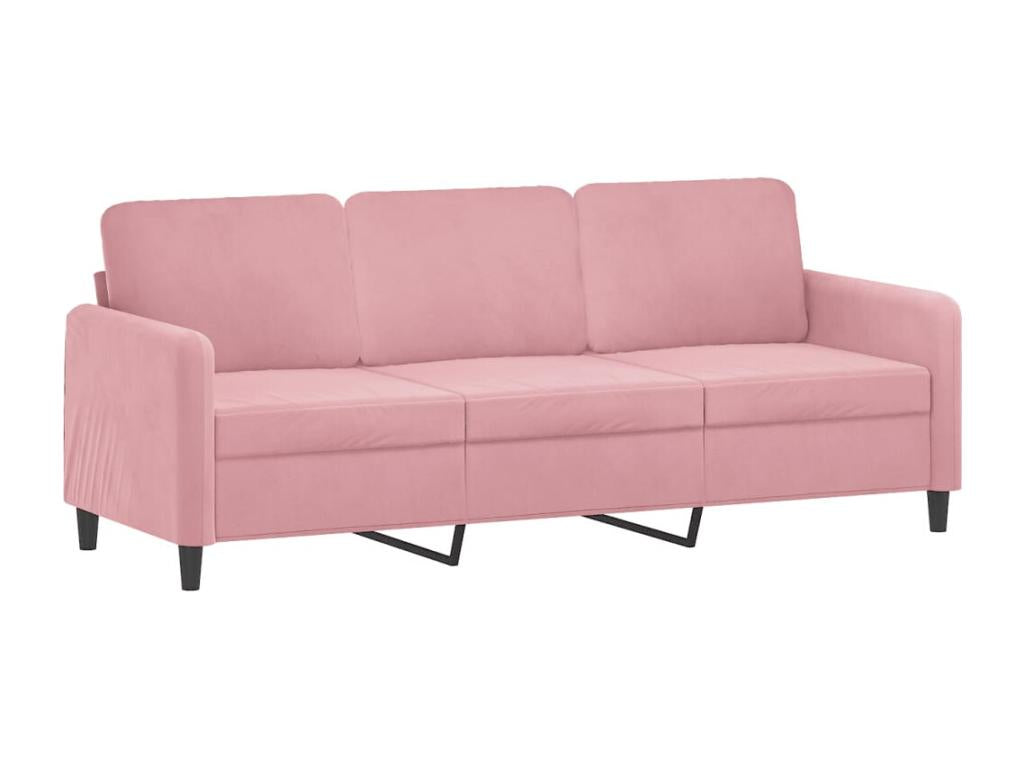 Ensemble de canapés 3 pcs velours rose LNFA65911