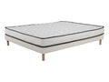 Ensemble Matelas mousse Confort - 140x190cm - mousse - 18 cm et Sommier Blanc XRFL02785
