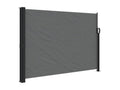 Auvent latéral rétractable anthracite 140x500 cm XNEQ09229