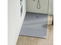 Receveur de douche extraplat Boislis - Texture Boislis en Boislis Polyester Gris - L100xl100xh2.6cm - Boislis DEFS99486