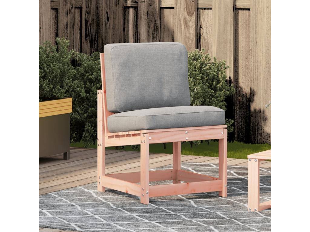 Chaise de jardin 50,5x55x77 cm bois massif de Boislis LEQW68720