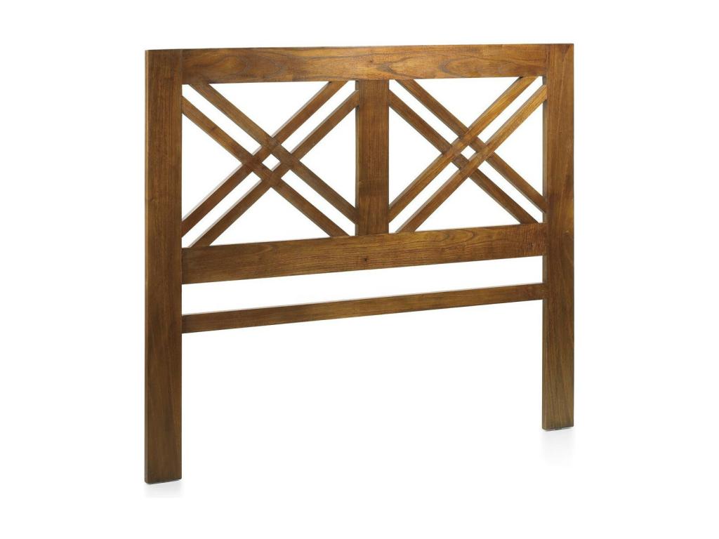 Tête De Lit Bois Marron 165x3x140cm - Boislis Décoration d'Autrefois GYBY90685