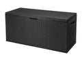 Boîte de rangement de jardin 312 L Gris foncé LMOY93299