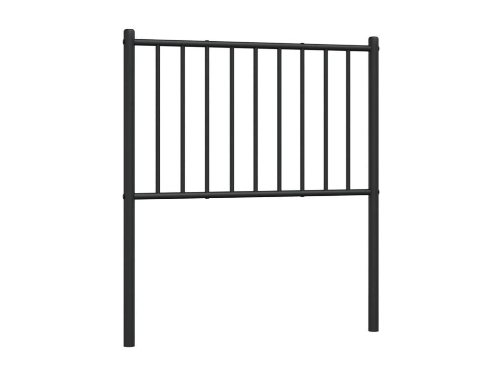 Tête de lit métal noir 75cm GKRY38898
