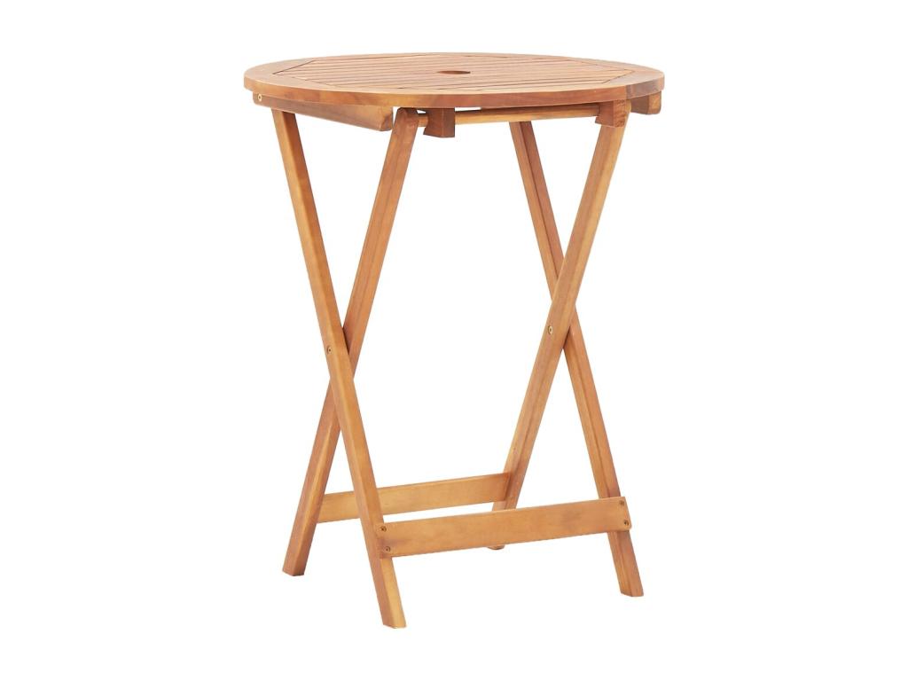 Ensemble de Boislis 3 pcs beige tissu et bois massif JLEX80252