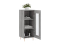 Buffet Boislis gris 34,5x34x90 cm Bois d'ingénierie PJMY93634