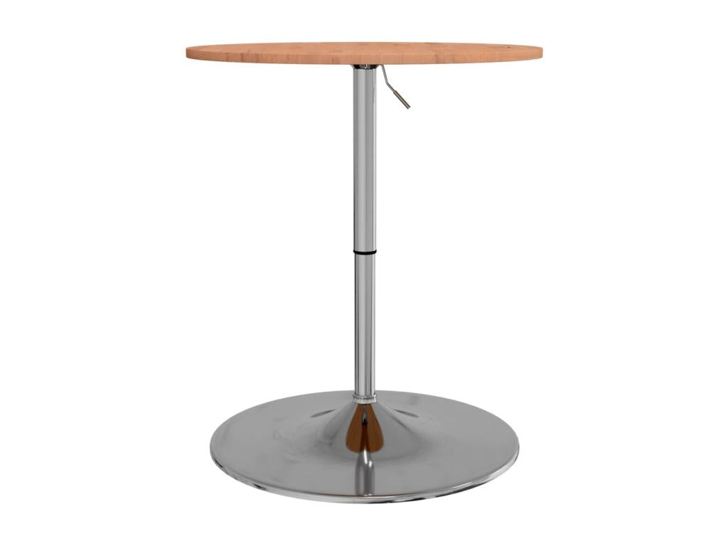 Table de bar 60x89,5 cm bois massif d'hêtre SRTT67825