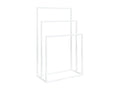 Porte-serviettes sur pied 48 blanche 48x24x79 cm 02 0005490 XLDC07042