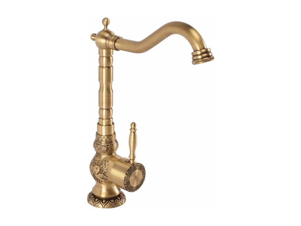 Robinet de cuisine Mobenze brun foncé GERF82821