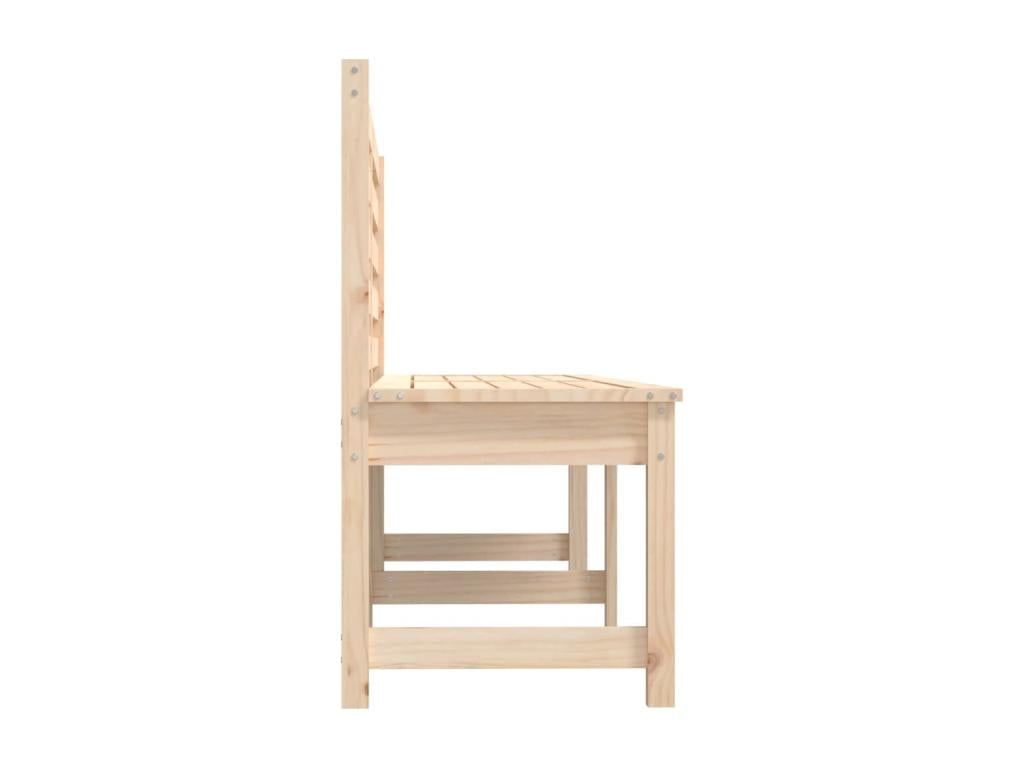 Banc de jardin meuble bois marron 201,5x48x91,5 cm 02 0011297 GLGJ30086