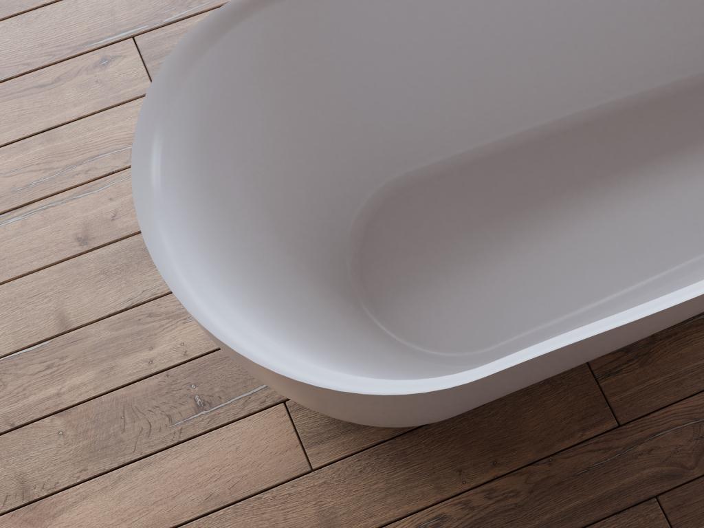 Baignoire îlot ovale Boislis L- 170 x l- 79 cm par Boislis RCKW73351