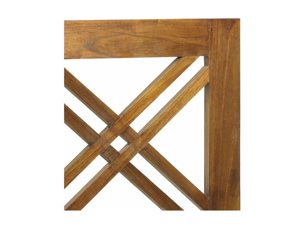 Tête De Lit Bois Marron 165x3x140cm - Boislis Décoration d'Autrefois GYBY90685