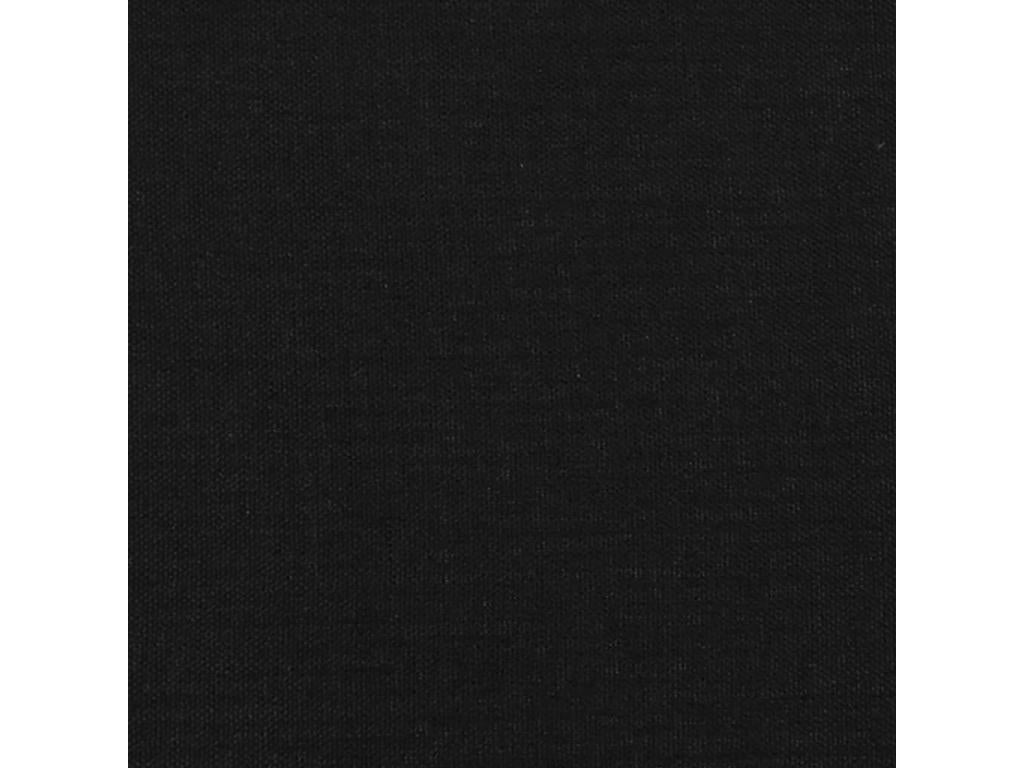 Cadre de lit avec tête de lit Noir 100x200 cm Tissu XCWQ17628