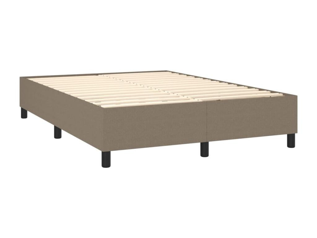 Sommier à Boislis de lit et matelas et LED Boislis 140x200cm Tissu JKDF42662