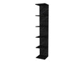 Etagère murale Boislis à 6 niveaux 180x34,5x30 cm marbre noir Boislis CRPH30282