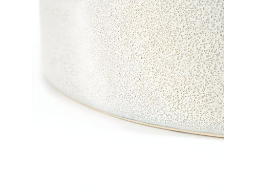 Boislis - Table d'appoint ronde en céramique 42cm - Blanc RQKI47100