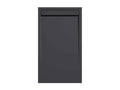 Receveur de douche Anthracite finition Lisse Boislis SMART grille de couleur - 210x90 cm RFAU26935