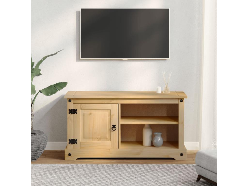 Meuble TV Mobenze 100x37x52 cm Mobenze de pin massif JSXA39279