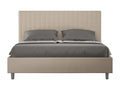 Lit sans sommier rembourré 160x200 similicuir Boislis Sunny XSVP03111