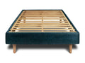 Sommier Boislis Bouclette Bleu 90x190 H29cm BCTI40559