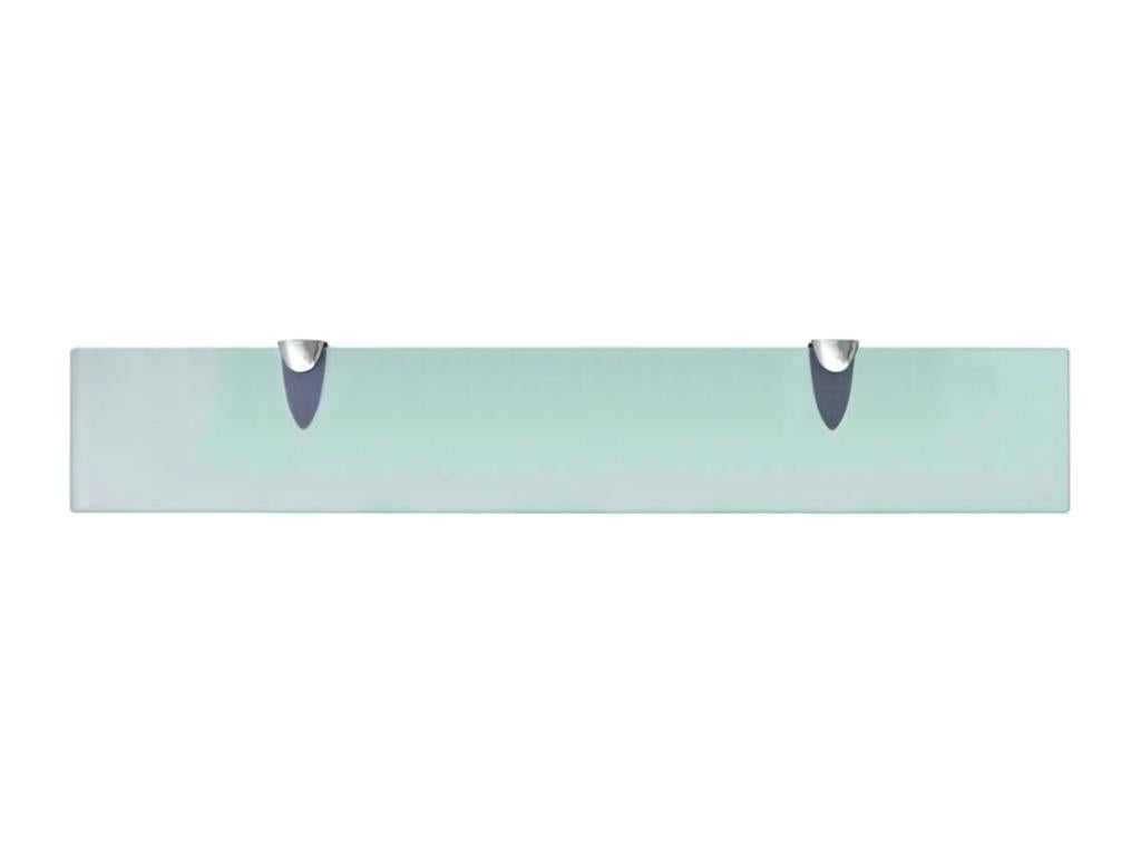 Murales 2 pcs Etagère Verre 60x10 cm 8 mm TWZS40569