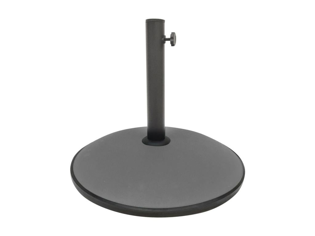 Pied de parasol en ciment 15 kg – Dimensions 42x35 cm diamètre intérieur 30/35/38 mm LZSJ28192