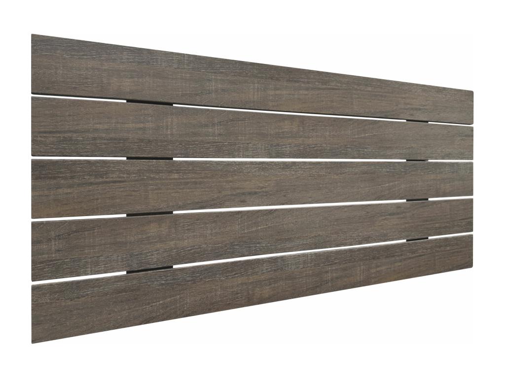 Boislis Tête de Lit Bois Recyclé Dm Style Palette Horizontale 110x46cm Lit 105 - Chêne Amazone YSYC73370