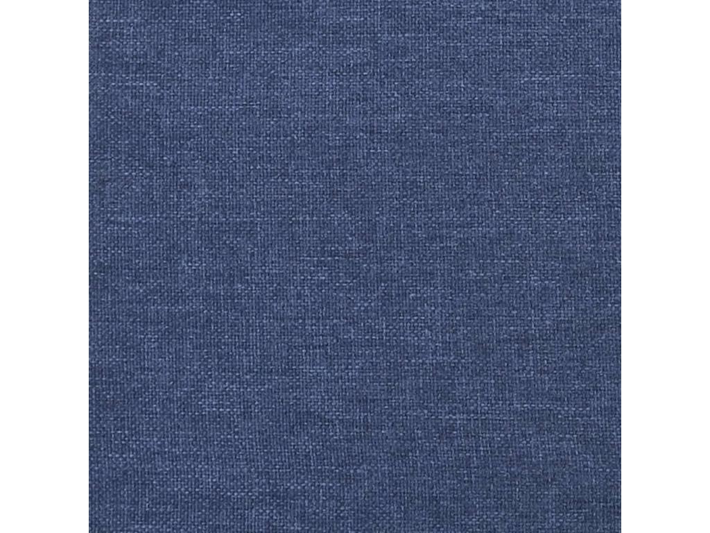 Cadre de lit Bleu 90x190 cm Tissu RBIC75977