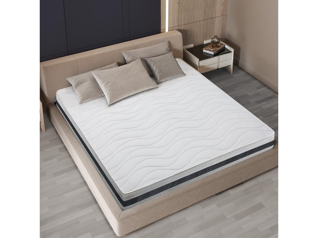 Matelas ESSENTIAL 90x190 Waterfoam Hypoallergénique 20CM fabriqué en Italie XSXE08698