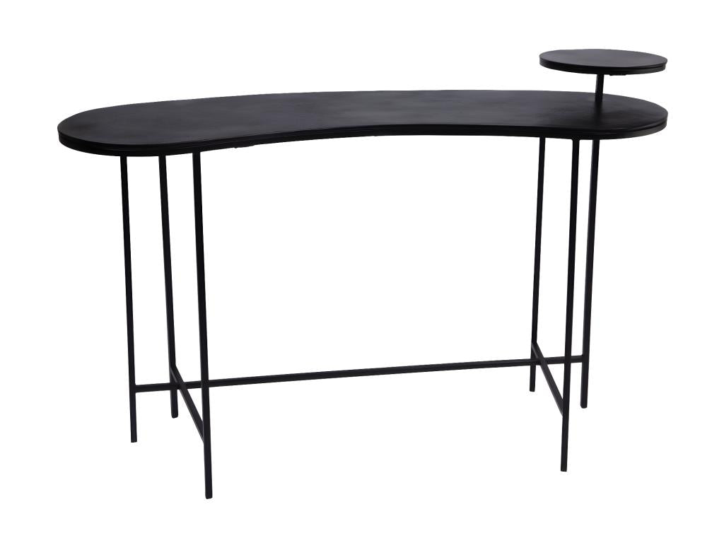 Console en fonte d'aluminium noire mate MKMC57739