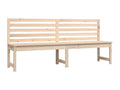 Banc de jardin meuble bois marron 201,5x48x91,5 cm 02 0011297 GLGJ30086
