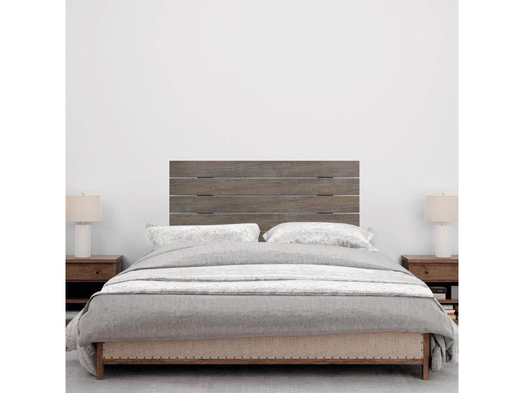 Boislis Tête de Lit Bois Recyclé Dm Style Palette Horizontale 110x46cm Lit 105 - Chêne Amazone YSYC73370