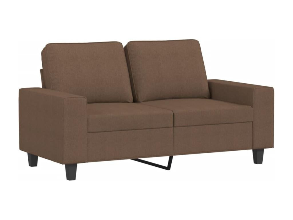 Ensemble de canapés 3 pièces marron tissu RRBR43218