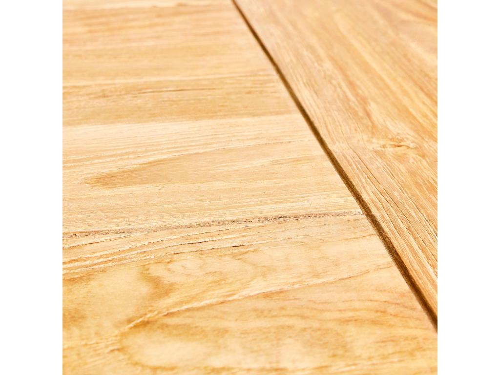 Table haute en teck recyclé massif YBNF51182