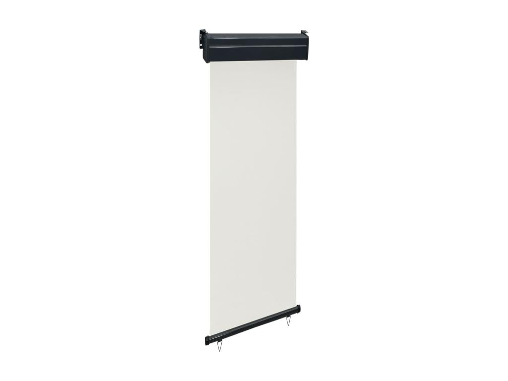 Auvent latéral de balcon 60x250 cm Crème XHHI56457