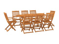 Mobilier à dîner de bois marron 180x90x75 cm 02 0014825 SXNW61687