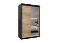 Armoire Mobenze 2 À Portes Coulissantes 200/120/62 2 portes Noir/Mobenze XSJQ55713
