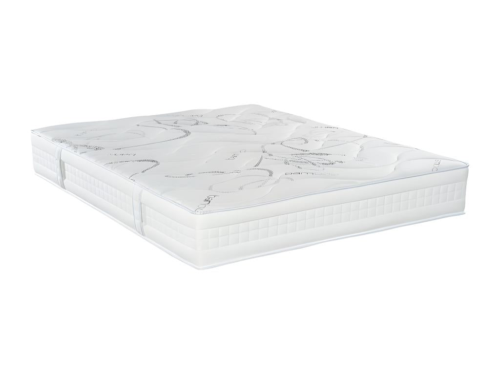Ensemble Boislis MORPHOZONE 170 Sommier Tradition Graphic 13cm Pieds 150x190 Latex JXPW82520