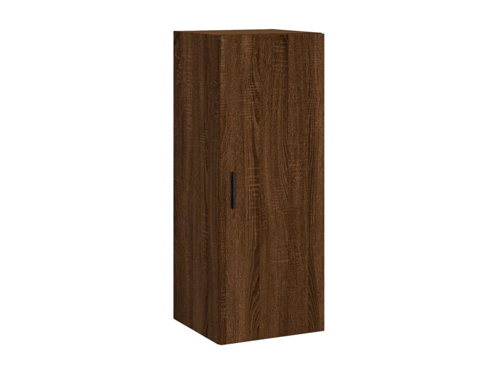 Armoire murale chêne marron 34,5x34x90 cm YQYL14092