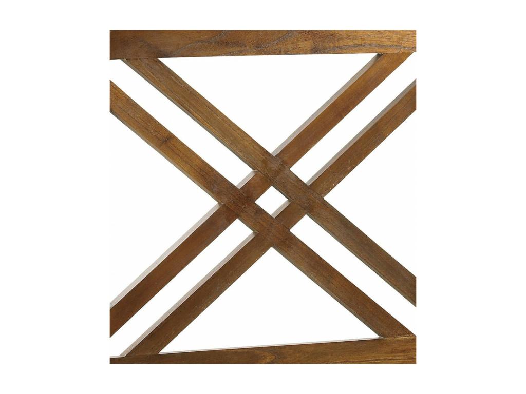 Tête De Lit Bois Marron 165x3x140cm - Boislis Décoration d'Autrefois GYBY90685